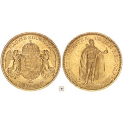 Ferenc József 20 korona 1897 KB